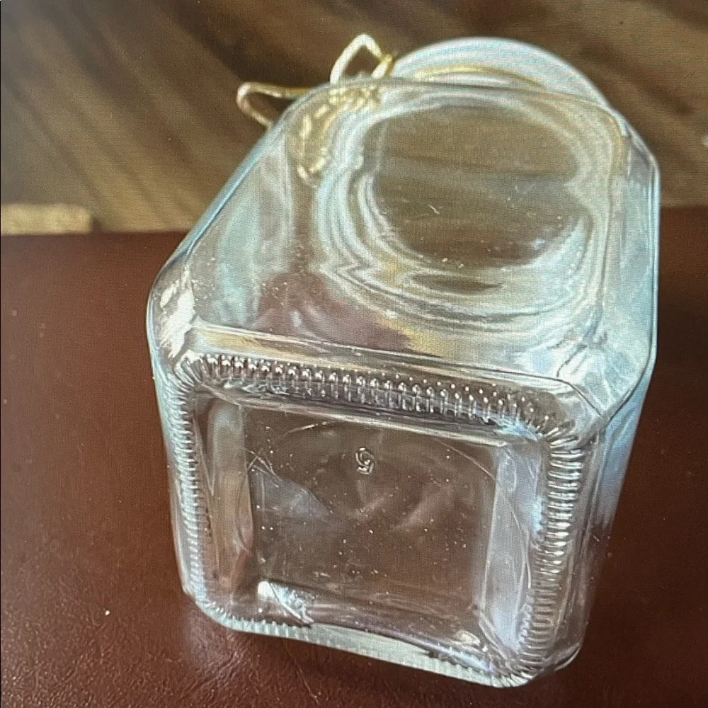 Hinged Lid Clamp Airtight Sealed Jar